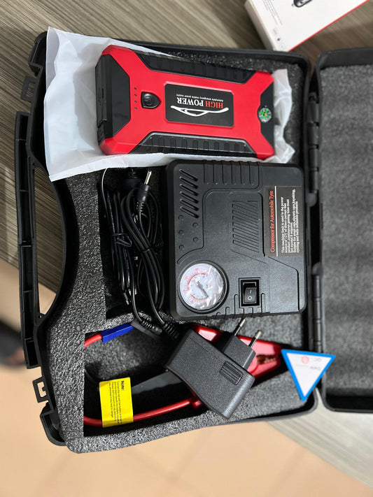 Booster d'urgence intelligent pour voiture -Ne soyez plus jamais en panne de Battérie